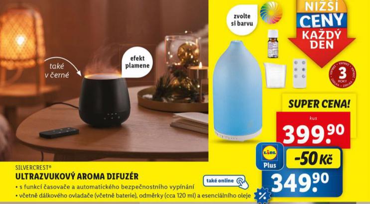 ULTRAZVUKOV AROMA DIFUZR