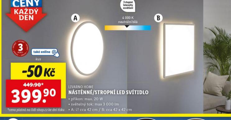 NSTNN / STROPN LED SVTIDLO