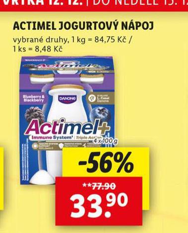 ACTIMEL JOGURTOV NPOJ