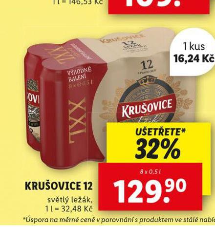 PIVO KRUOVICE 12 KRLOVSK LEK