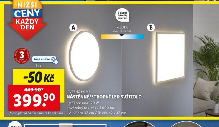 NSTNN / STROPN LED SVTIDLO