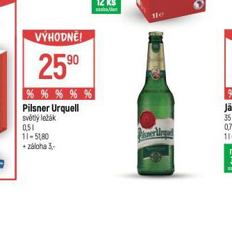 PIVO PILSNER URQUELL