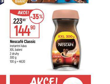 NESCAF CLASSIC INSTANTN KVA