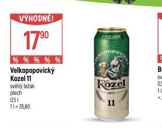 PIVO VELKOPOPOVICK KOZEL 11