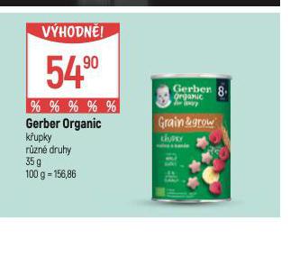 GERBER ORGANIC KUPKY