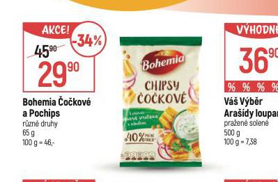 BOHEMIA OKOV A POCHIPS