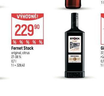 FERNET STOCK