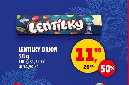 LENTILKY ORION