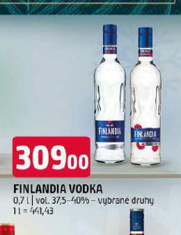 FINLANDIA VODKA