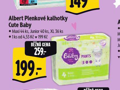 CUTE BABY PLENKOV KALHOTKY