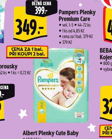 PAMPERS PLENKY