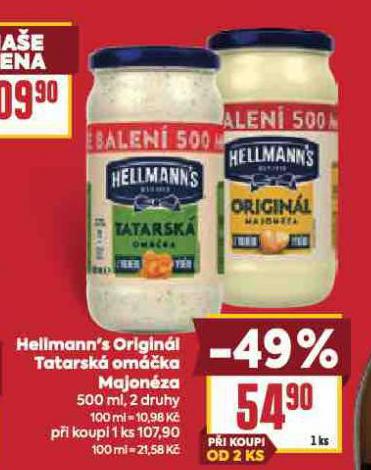 HELLMANNS TATARSK OMKA, MAJONZA