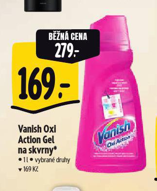 VANISH OXI ACTION GEL NA SKVRNY