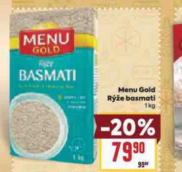 MENU GOLD RݎE BASMATI