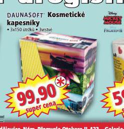 DAUNASOFT KOSMETICK KAPESNKY