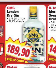 GMG LONDON DRY GIN