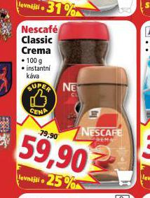 NESCAF CLASSIC CREMA INSTANTN KVA