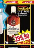 BALLANTINES FINEST BLENDED SCOTCH WHISKY