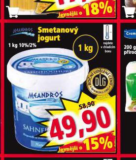 SMETANOV JOGURT