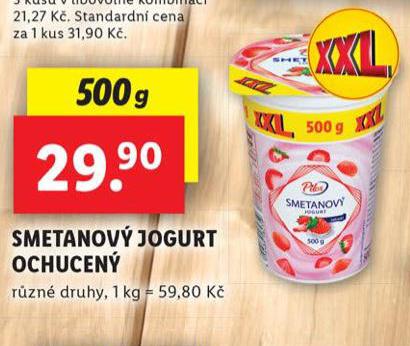 SMETANOV JOGURT OCHUCEN