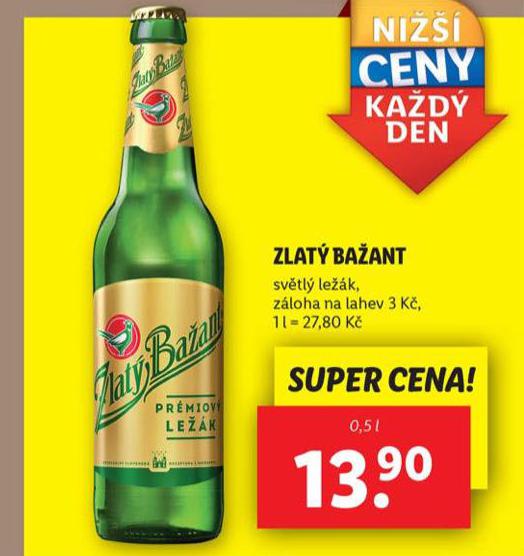 PIVO ZLAT BAANT