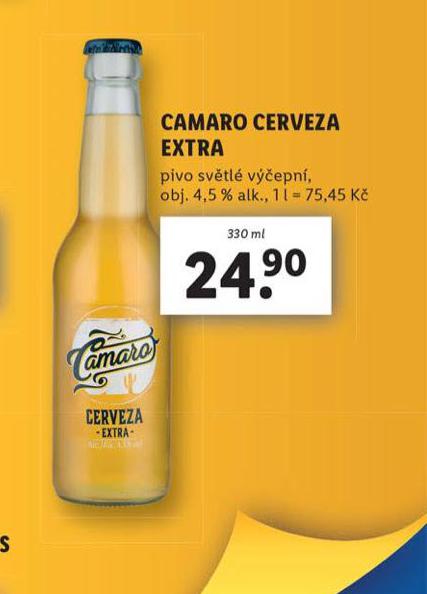 CAMARO CERVEZA EXTRA