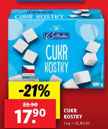 CUKR KOSTKY