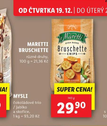 MARETTI BRUSCHETTE