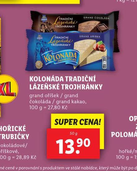 KOLONDA TRADIN LZESK TROJHRNKY