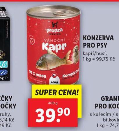 KONZERVA PRO PSY