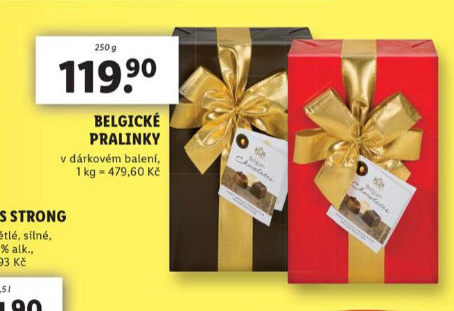 BELGICK PRALINKY