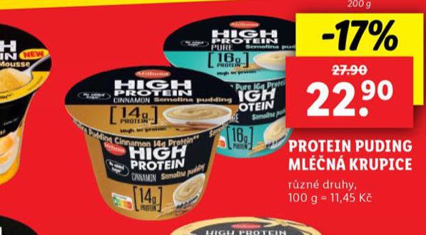 PROTEIN PUDING MLN KRUPICE