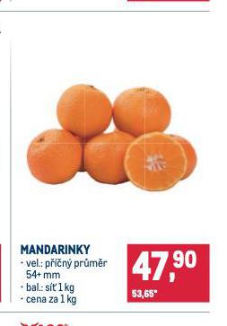 MANDARINKY