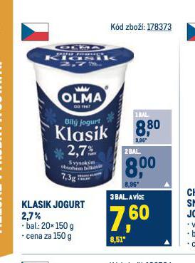 KLASIK JOGURT