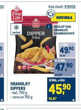 HRANOLKY DIPPERS