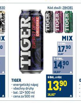 TIGER ENERGY DRINK