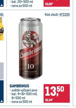 PIVO GAMBRINUS