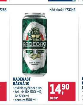 PIVO RADEGAST