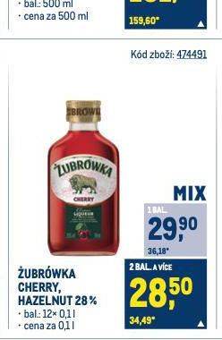 ZUBROWKA CHERRY