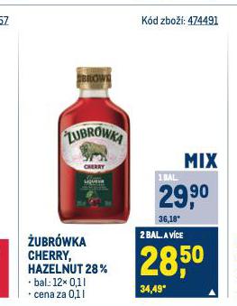 ZUBROWKA HAZELNUT