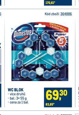 DOMESTOS WC BLOK