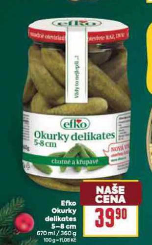 EFKO OKURKY DELIKATES