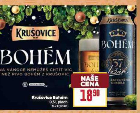 PIVO KRUOVICE BOHM