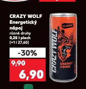 CRAZY WOLF ENERGETICK NPOJ