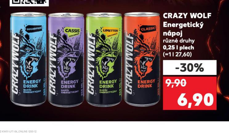 CRAZY WOLF ENERGETICK NPOJ