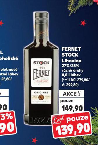 FERNET STOCK