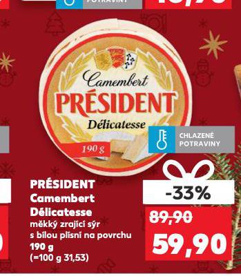 PRSIDENT CAMEMBERT DLICATESSE