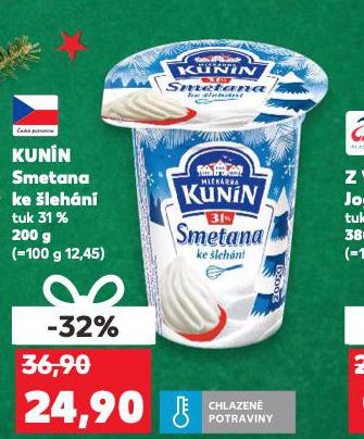 KUNN SMETANA KE LEHN 31%