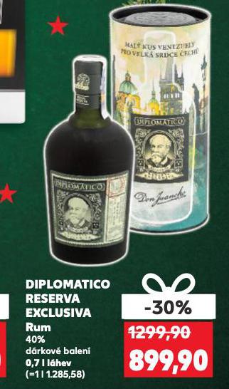 DIPLOMATICO RESERVA EXCLUSIVA RUM