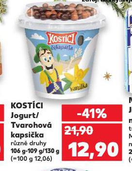 KOSTCI JOGURT / TVAROHOV KAPSIKA